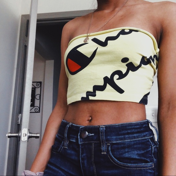 Champion Tops - Champion tie back tube top
